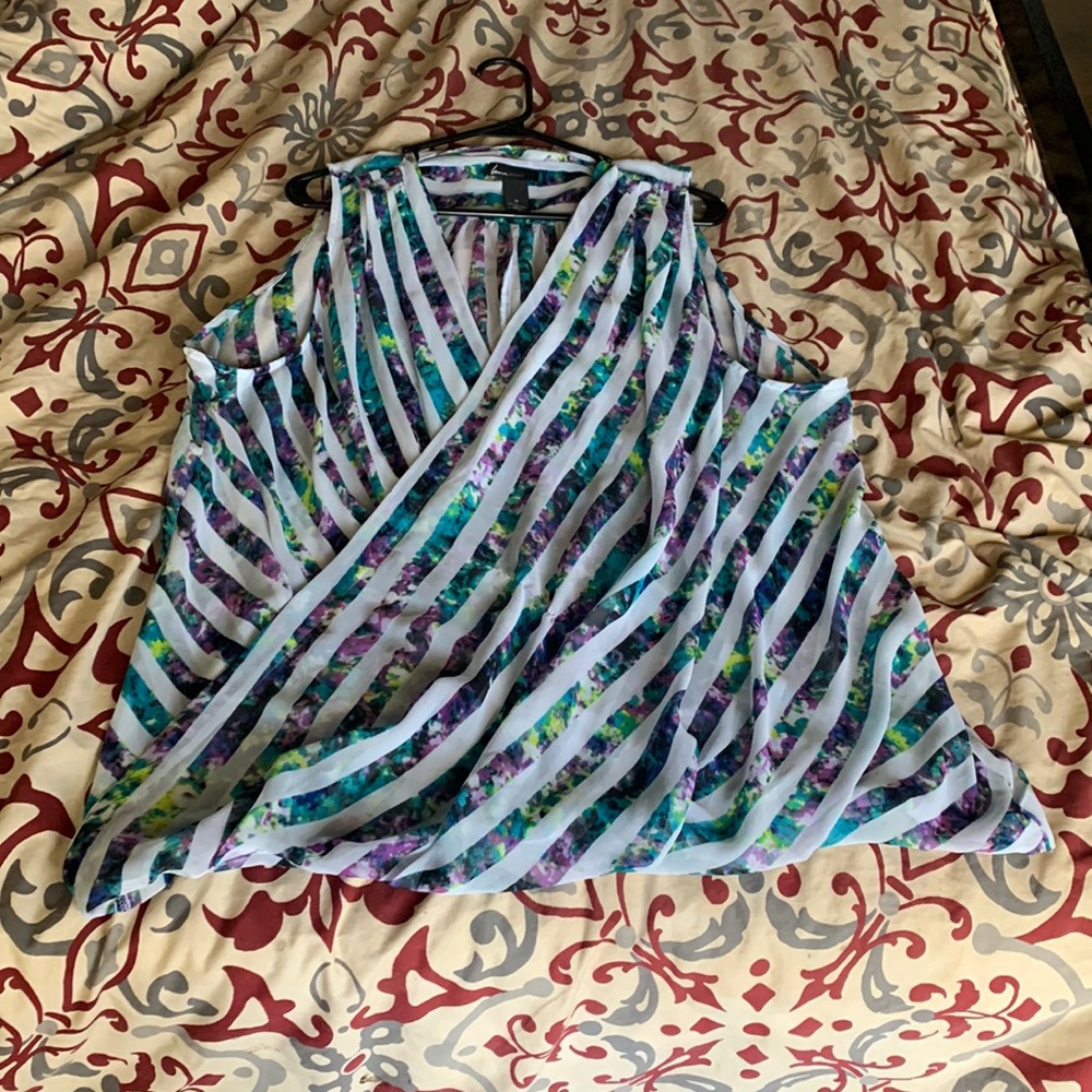 Lane Bryant size 26 sleeveless blouse